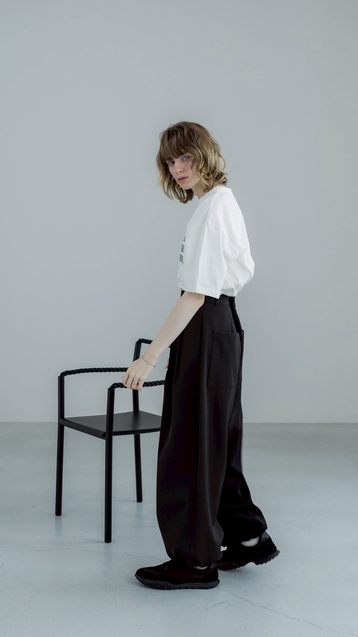 [PRE ORDER]LANDING PANTS(BLACK)