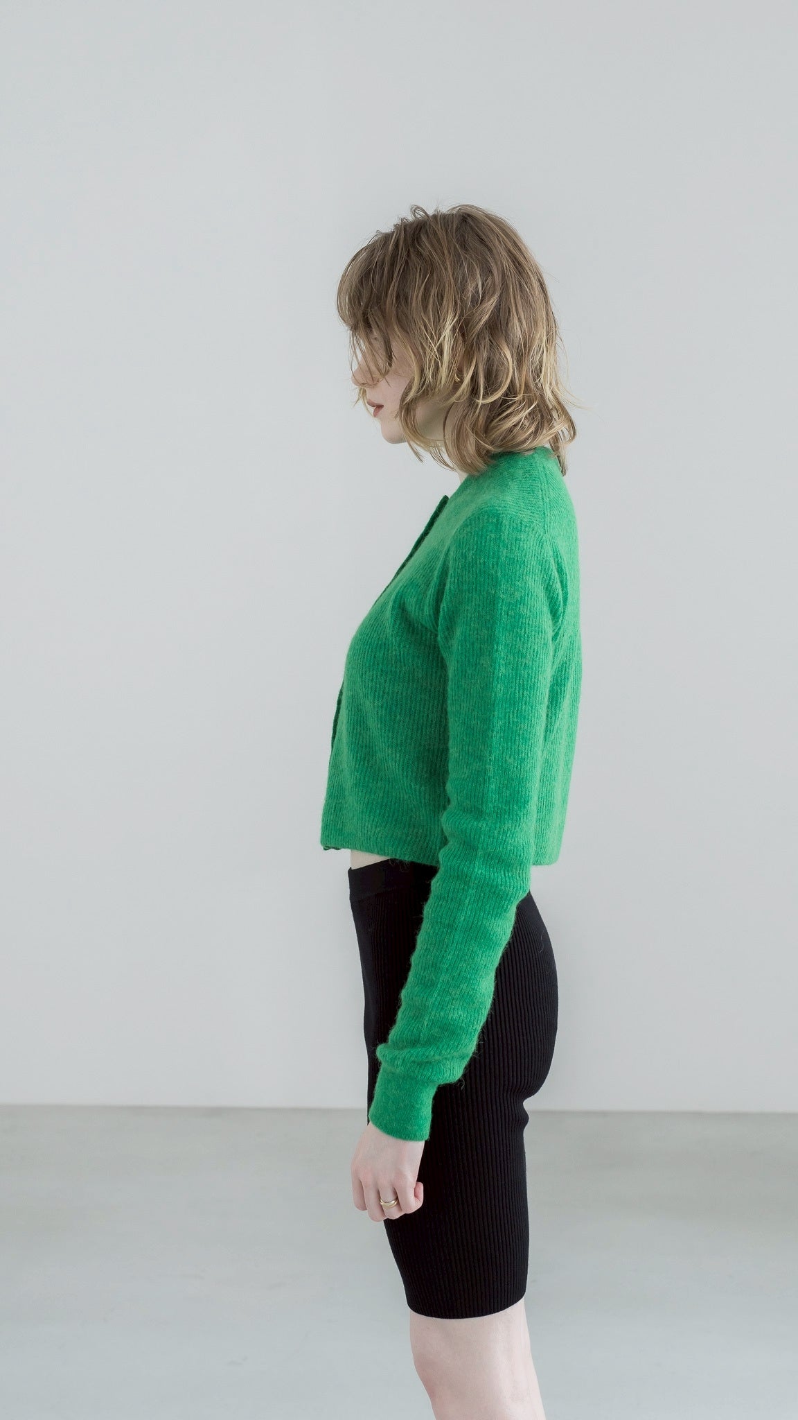 [PRE ORDER]VITAMIN MOHAIR KNIT(BASIL)