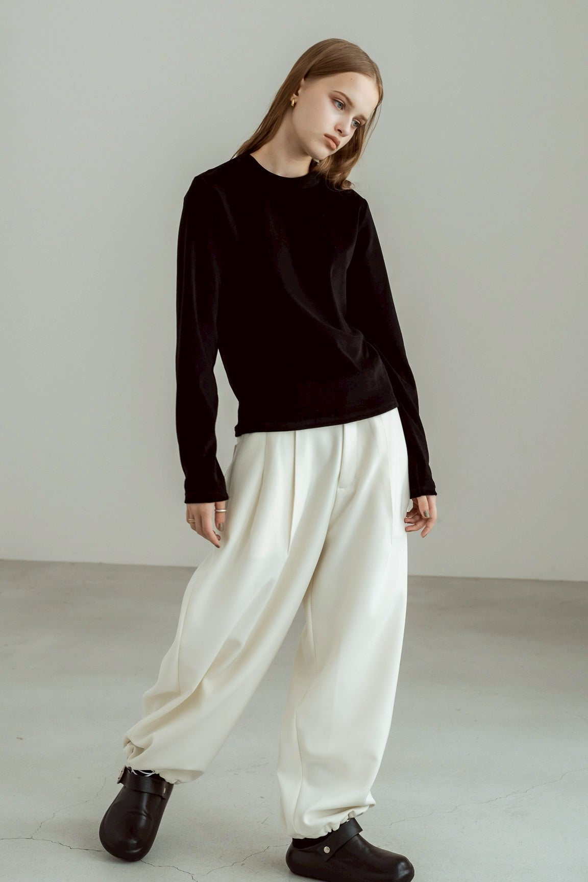 velourT long(black)