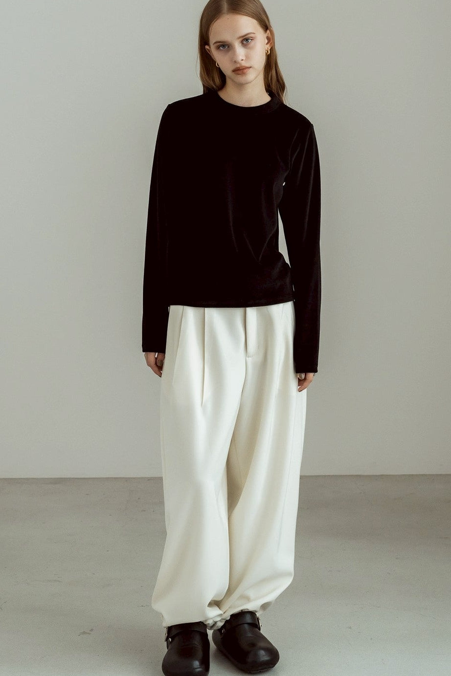 velourT long(black)