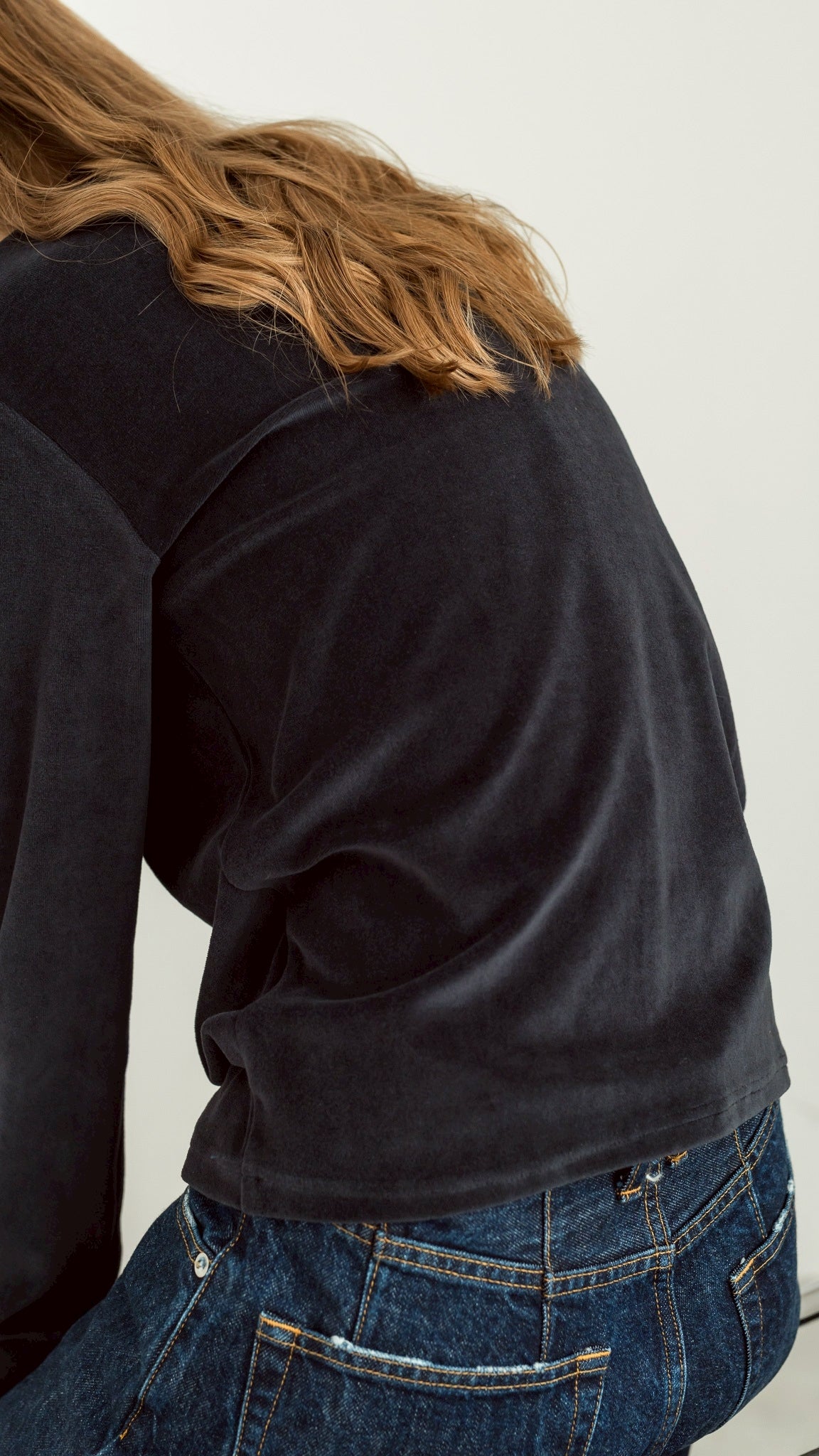 velourT long(navy)