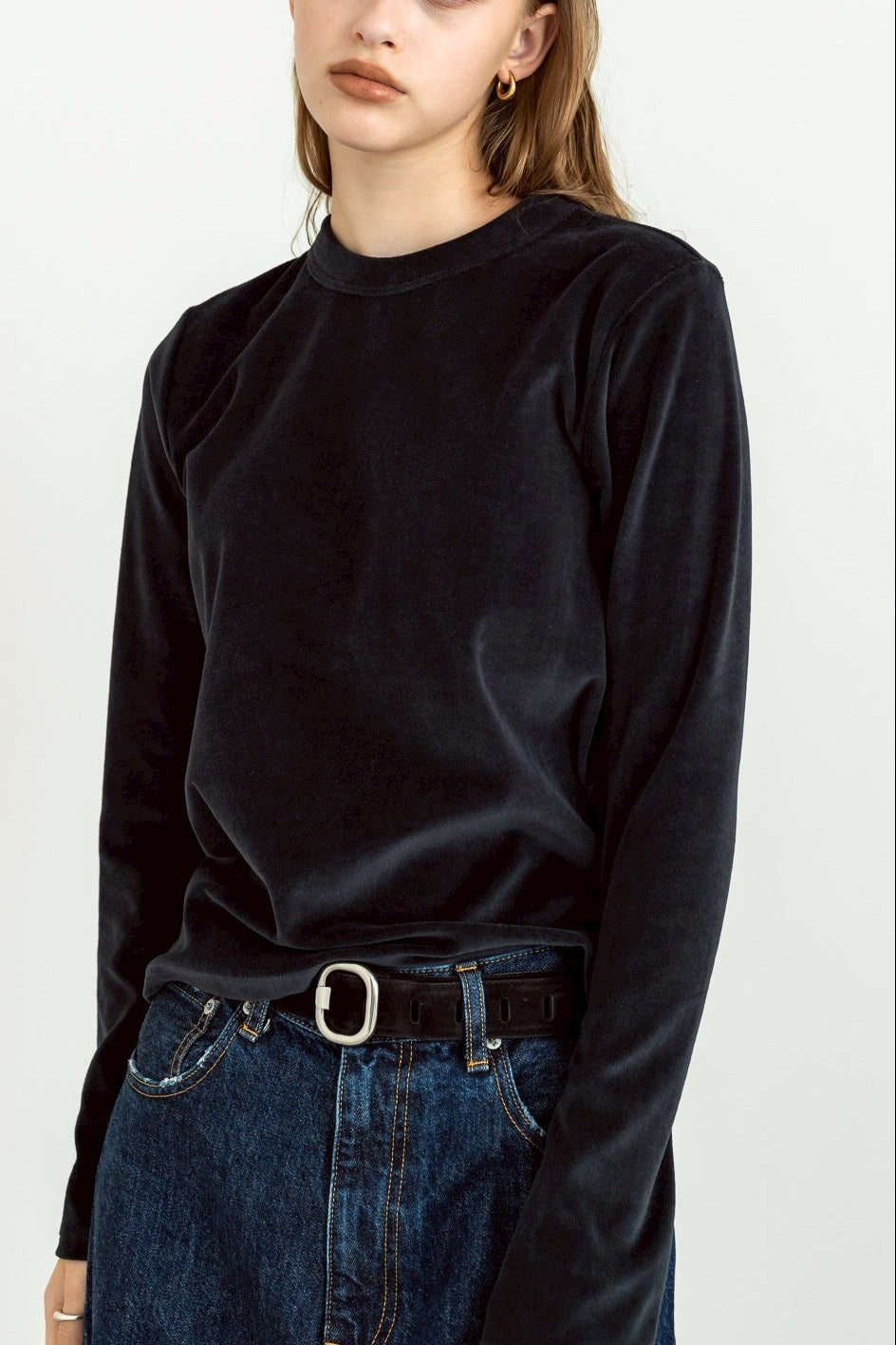 velourT long(navy)