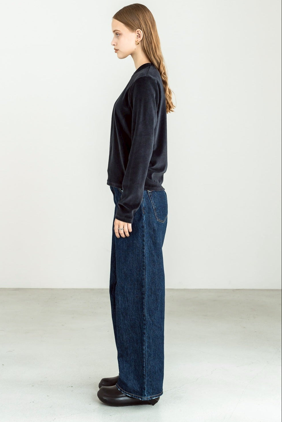 velourT long(navy)