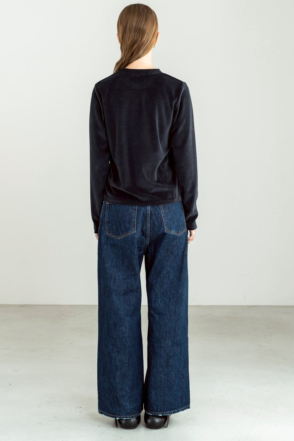 velourT long(navy)