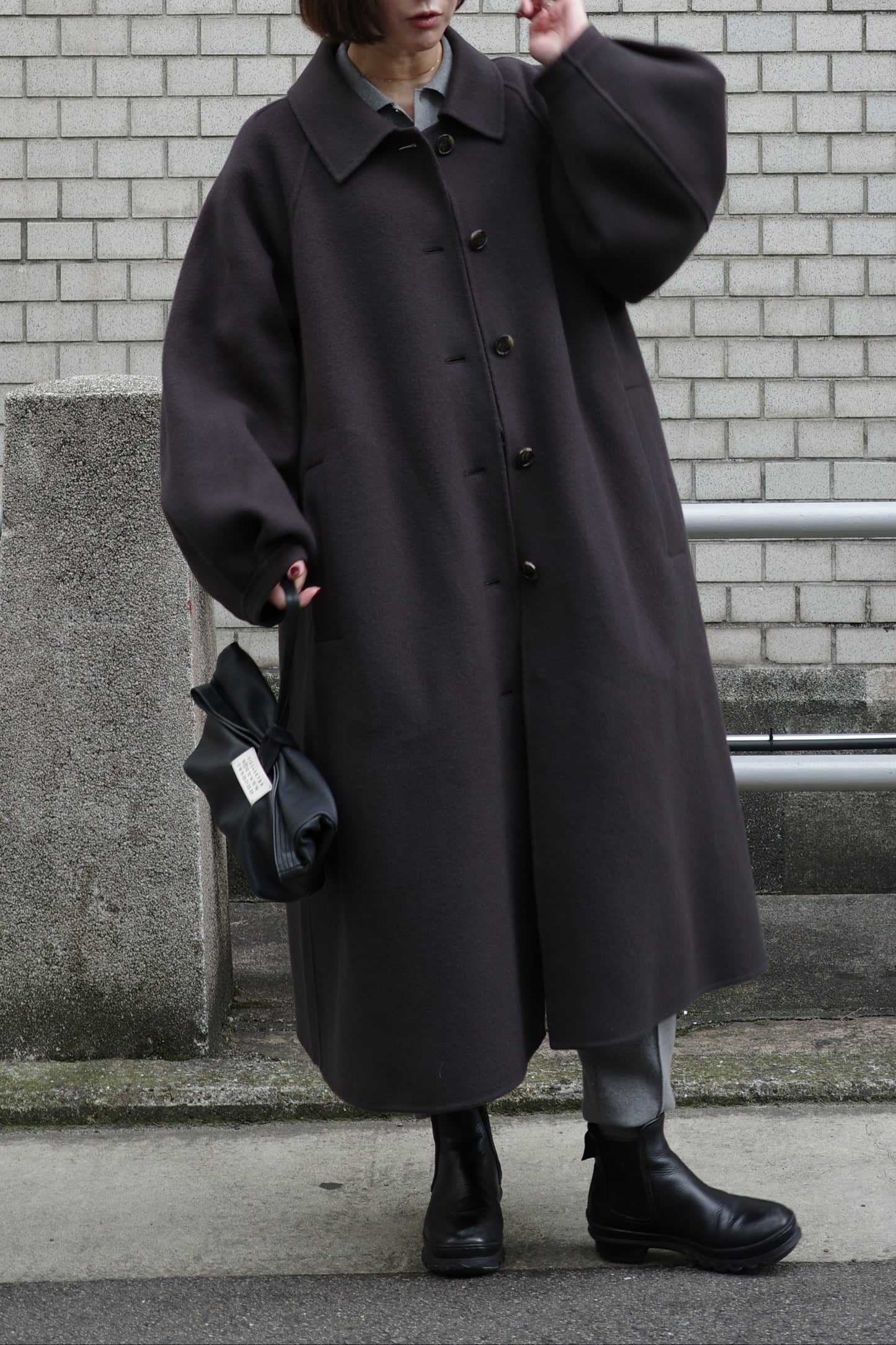 【PRE-ORDER】BALMACAAN COAT(FOG BROWN)