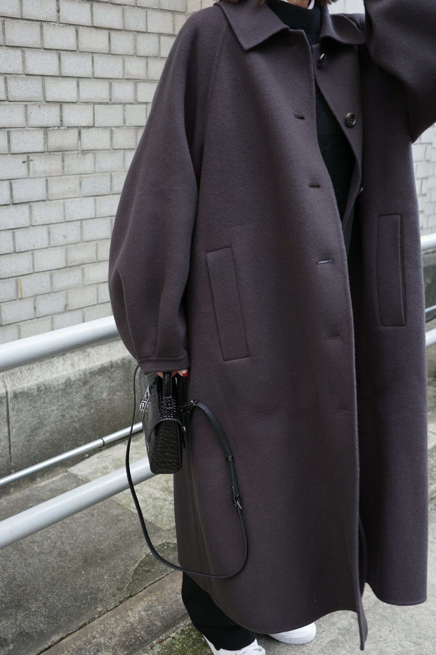 【PRE-ORDER】BALMACAAN COAT(FOG BROWN)