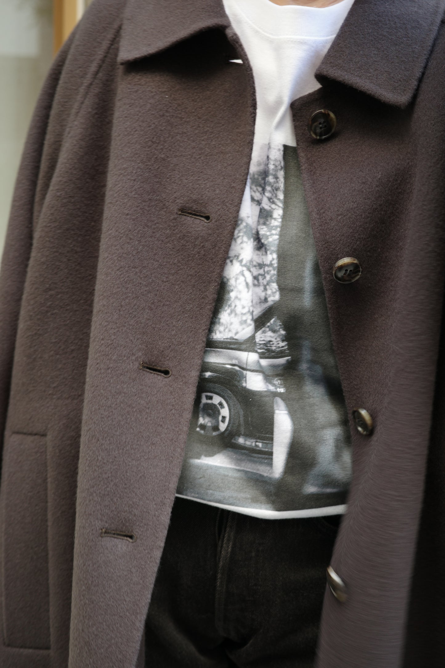 【PRE-ORDER】BALMACAAN COAT(FOG BROWN)