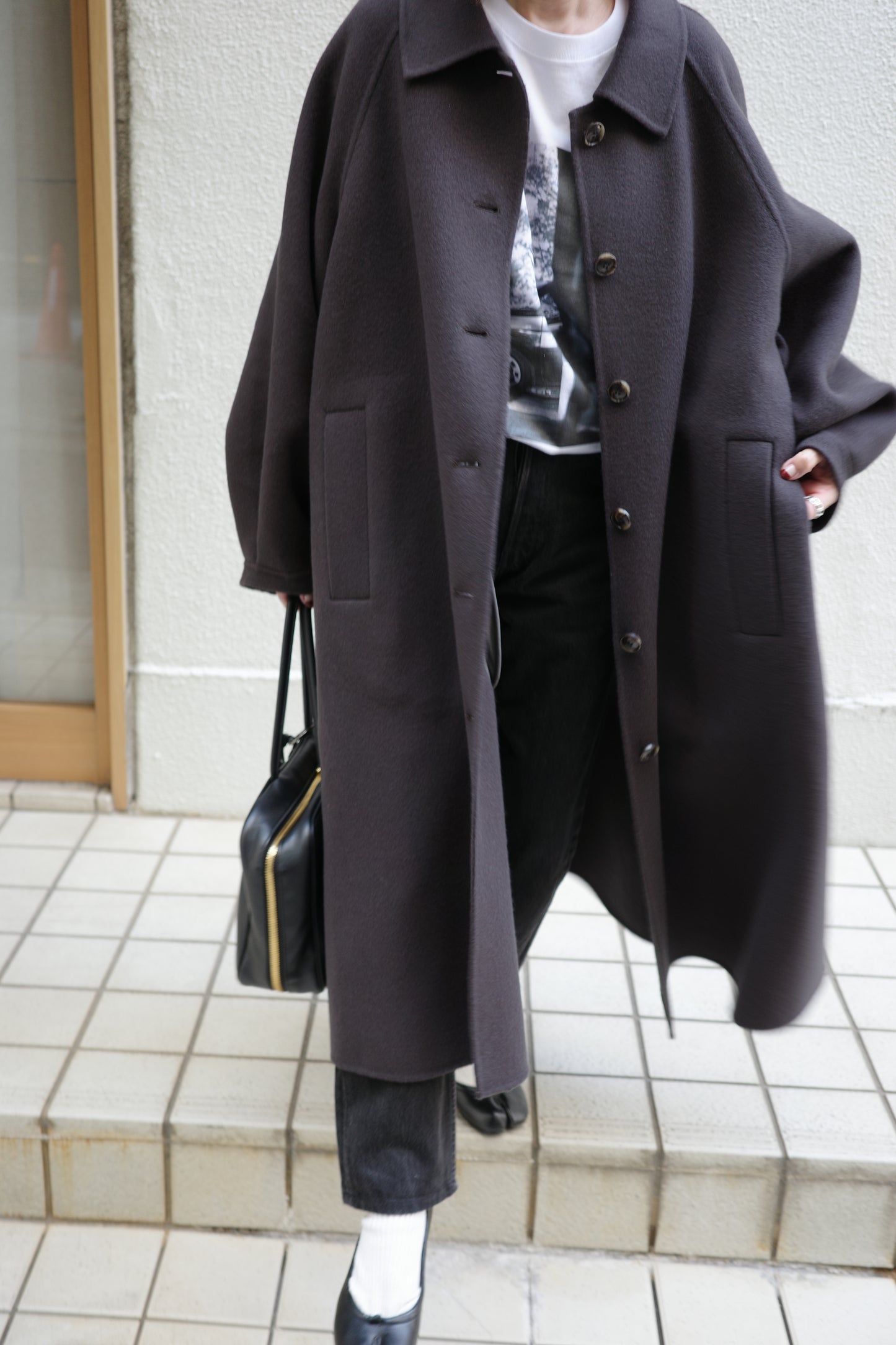 【PRE-ORDER】BALMACAAN COAT(FOG BROWN)