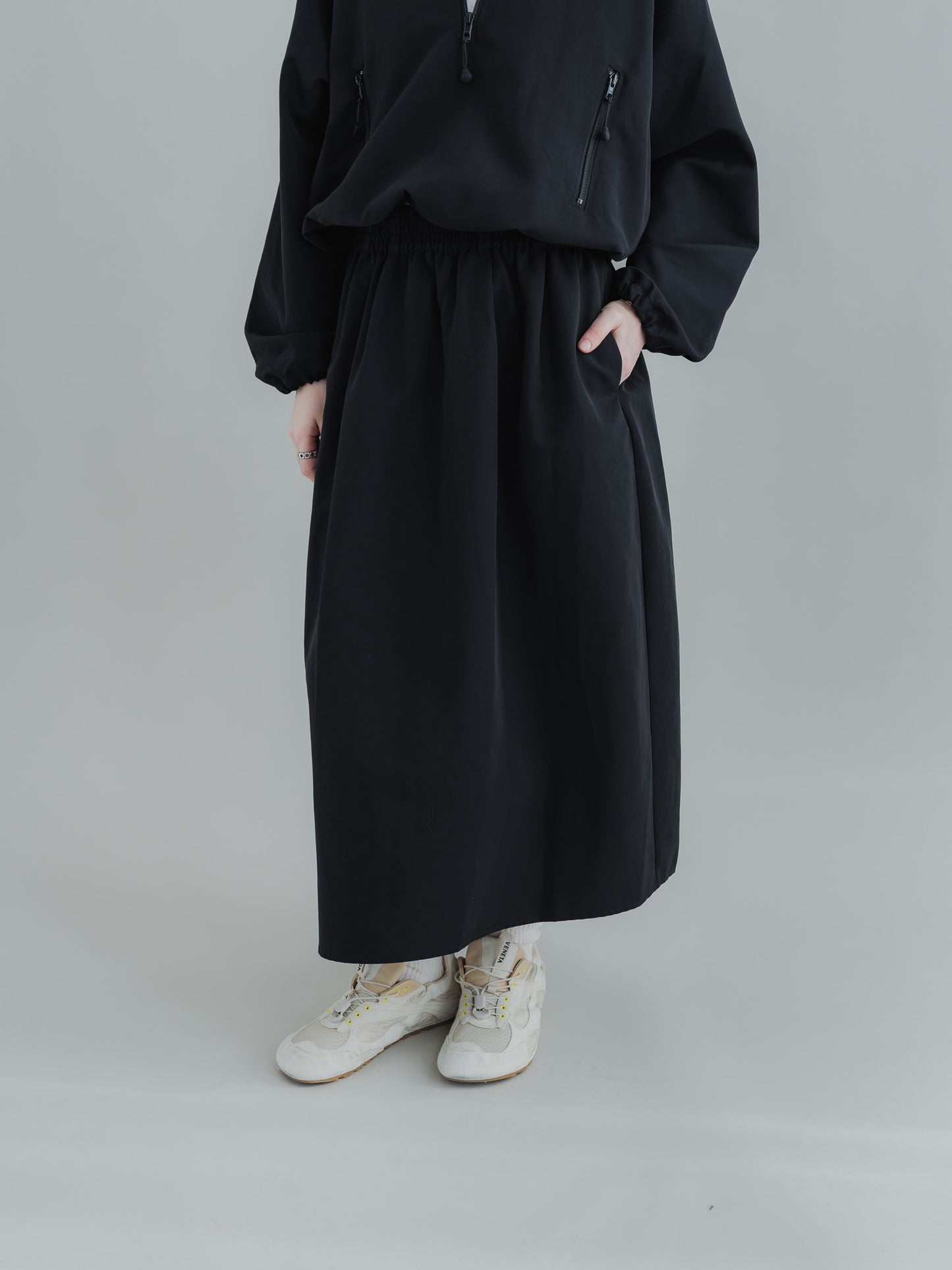 【PRE-ORDER】SWITCH SKIRT(BLACK)
