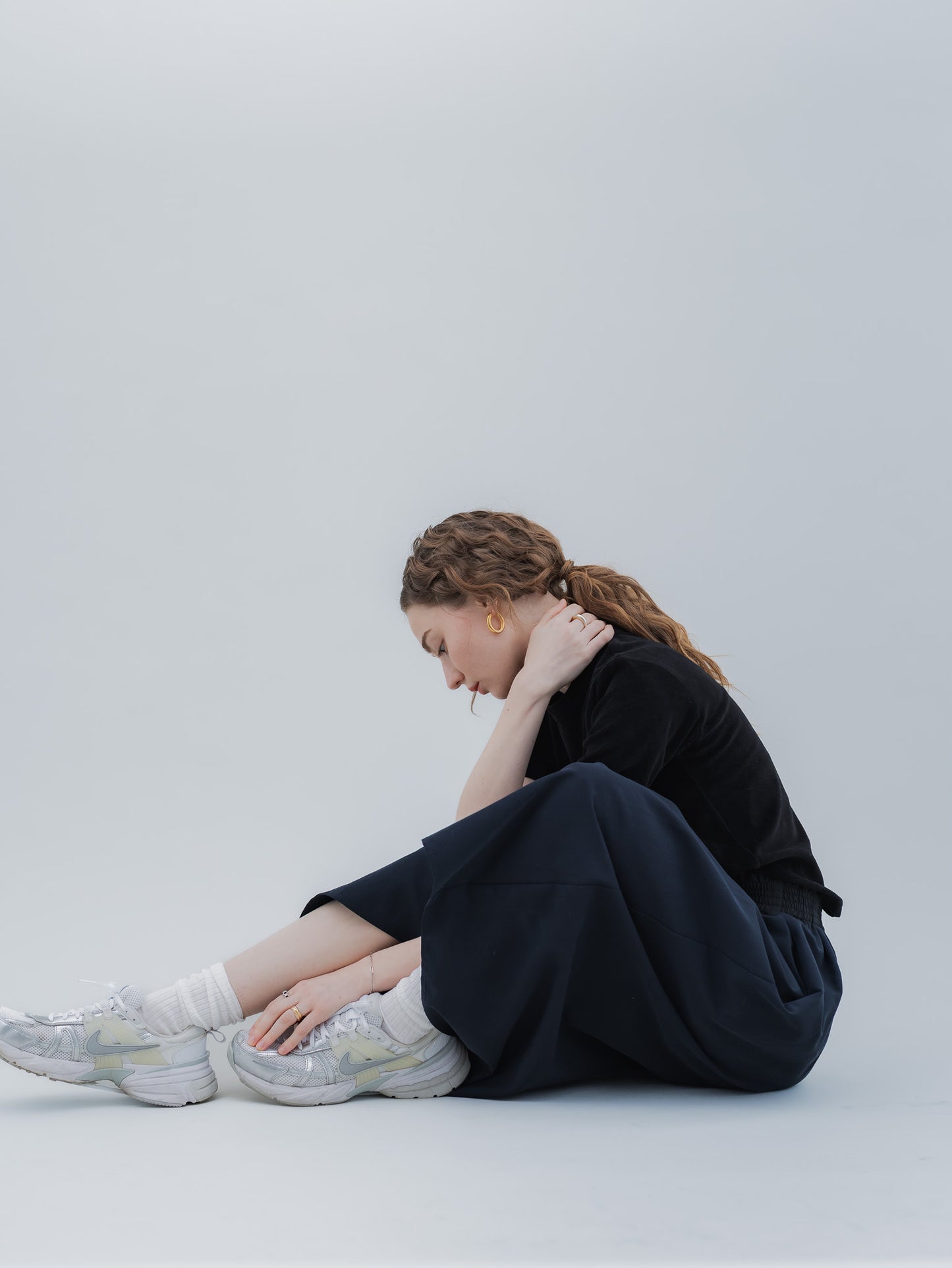 【PRE-ORDER】SWITCH SKIRT(NAVY)